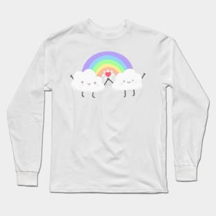 Cloud couple Long Sleeve T-Shirt